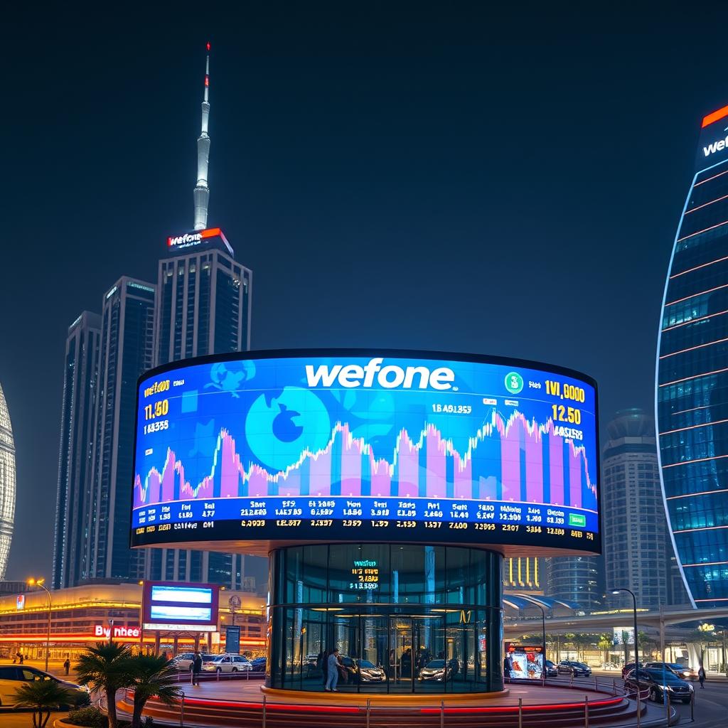 Wefone led screen UAE