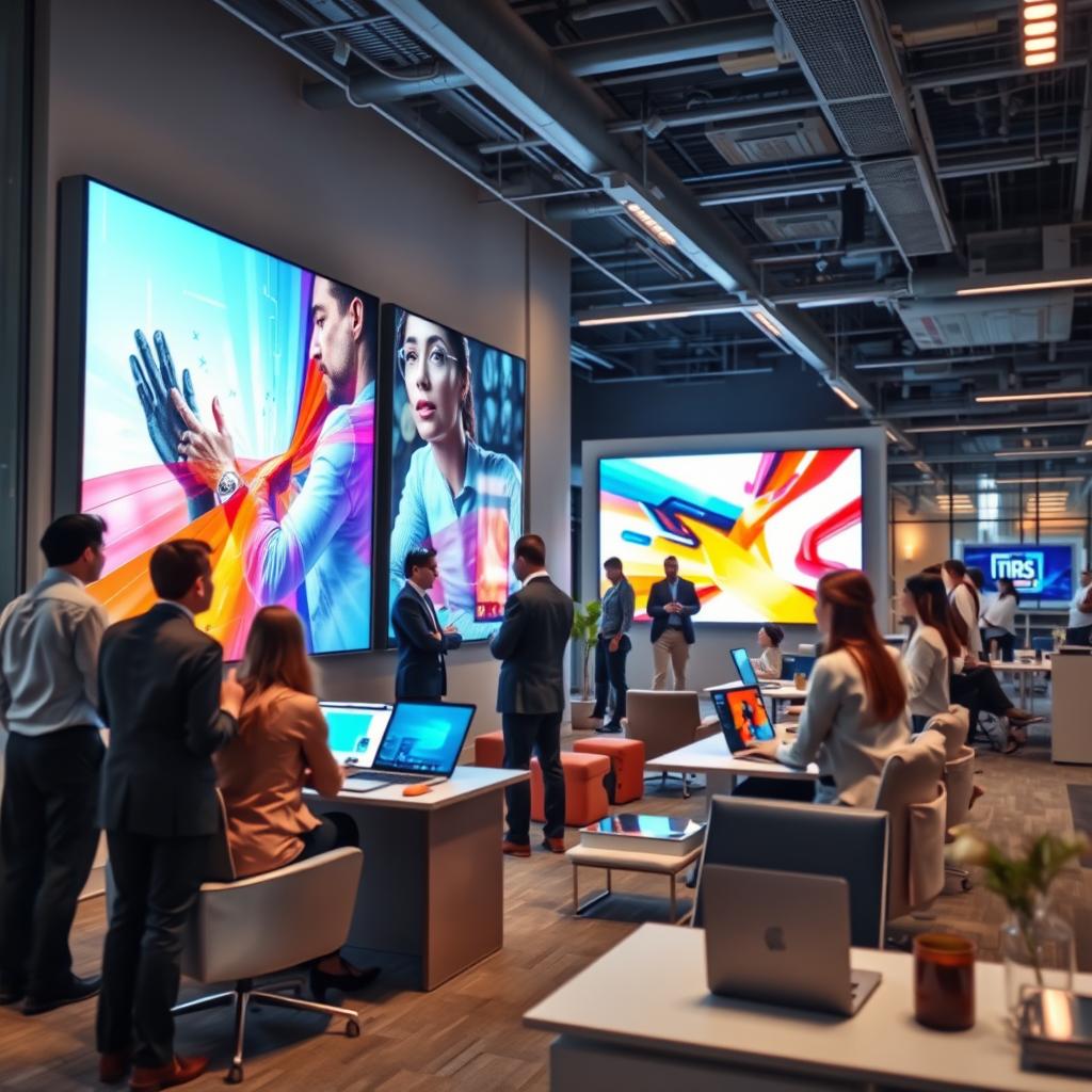 corporate digital display solutions