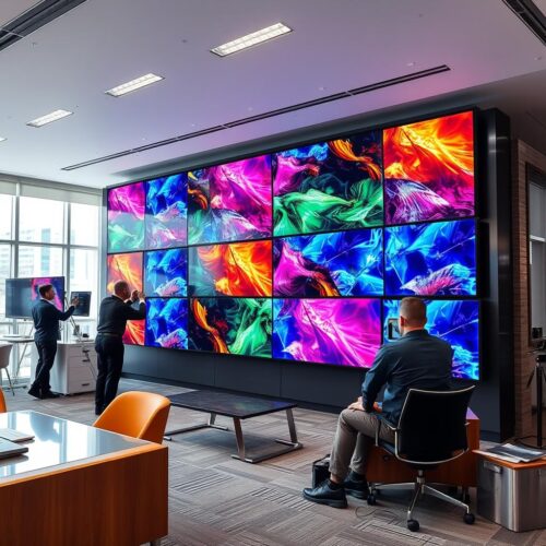 video wall installation services