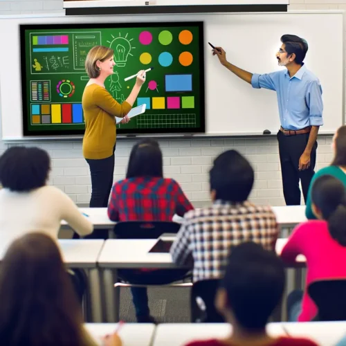 An image illustrating Smart Boards vs Interactive Whiteboards: Which One is Right for You?