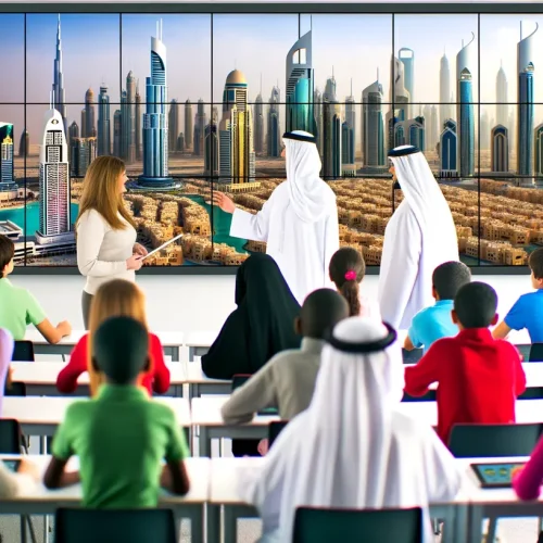 An image illustrating Comprehensive Guide to Smart Board Prices and Purchase Options in the UAE