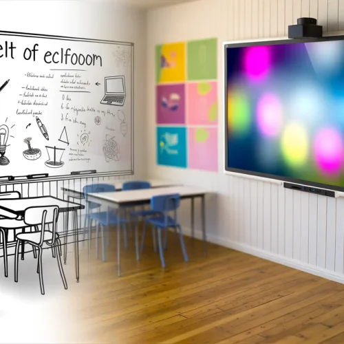 An image illustrating What's the Difference Between White Boards and Smart Boards?